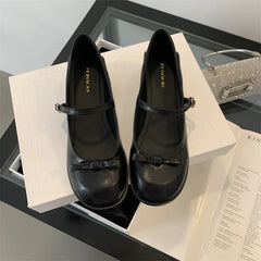 Cyflymder Women's Shoes Silver Sandals Ladies Branded Pumps Mary Jane 2025 Casual Heels Round Toe Basketball Platform African Fashion Leat