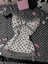 Cyflymder Harajuku Sling Polka Dot Y2k 2000s Sweet Slim Vest Goth Punk Sleeveless Streetwear Crop Top High Street Woman Clothes Summer Tee