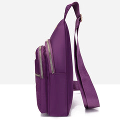 Cyflymder Crossbody Small Sling Backpack Sling Bag for Women Men, Chest Bag Daypack Crossbody for Travel Sport Running Hiking