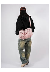 Cyflymder High-capacity All Match Fashion Shoulder Bag Y2k Aesthetic Fashion Women Gym Bags Korean Chic Casual Travel Handbags Crossbody