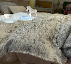 Cyflymder Elegant european rustic flower bedding set,full queen king french pastoral floral home textile sheet pillow case quilt cover