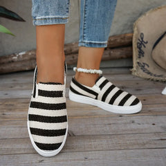 Cyflymder Shoes Women's Summer Mesh Breathable Flat Shoes Ladies Comfort Light Sneaker Socks Women Slip on Loafers Zapatillas Muje