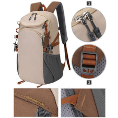 Cyflymder Outdoor Climbing Backpack Large Storage Travel Communting Shopping Camping Bag Short Distance College Laptop Portable Schoolbag