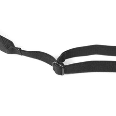 Cyflymder Synthetic Woman Black Gold Hair Style Braided Headband Hairpiece Braids Twist Elastic Hair Headband With Adjustable Wide Belt