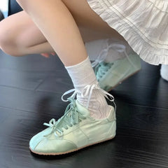 Cyflymder Casual Sneakers Women Flats Sport Shoes Designer New Walking Running Loafers Brand Lace-up Travel Mujer Zapatillas