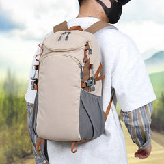 Cyflymder Outdoor Climbing Backpack Large Storage Travel Communting Shopping Camping Bag Short Distance College Laptop Portable Schoolbag