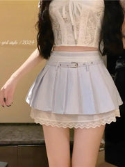 Cyflymder Casual Y2k Floral Print Slim Mini Dress Women's Summer Rural style Sleeveless A Line Dress Female Vintage 2000s French Elegant