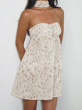 Cyflymder Elegant Floral Print Off-Shoulder Dress with Ruffled Hemline and Matching Belt for Women s Summer Fashion