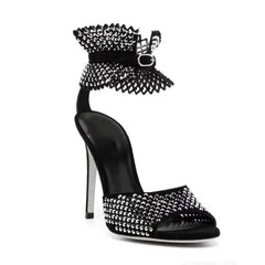Cyflymder Fashion Designer Women's Shoes Luxury Rhinestone High Heeled Sandals for Woman Elegant Nobleman Casual Shoes Sandalias De Mujer