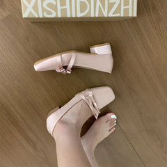 Cyflymder Shoes Woman Flats Elegant Bow-Knot Modis Shallow Mouth Dress Butterfly Ballerinas On Heels Summer 2025 New Comfortable Spring