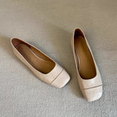 Cyflymder Women Casual Soft Flat Shoes Spring and Autumn Breathable Comfortable Shoes Fashion Solid Color Loafers Slip-on Women Shoes