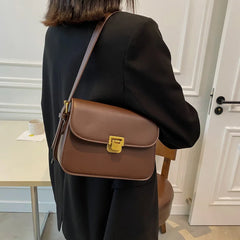 Cyflymder Temperament Women's Bags Women's New Trendy Fashion Simple Crossbody Bag Retro Foreign Style Shoulder Small Square Bag