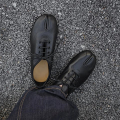Cyflymder New Women Genuine Leather Shoes Flats Platforms Cross-tied Soft Leather Casual Shoes Female Fashion Loafers Shoes Woman