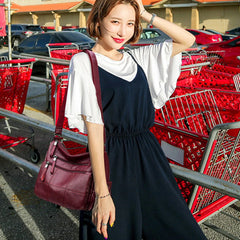 Cyflymder 2 Layers Genuine Brand Leather Shoulder Messenger Luxury Handbags Women Bags Designer High Quality Crossbody Bags for Women Sac