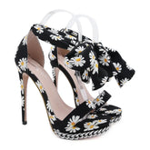 Cyflymder spring and autumn new super high heels large size sandals fashion Versatile women's shoes