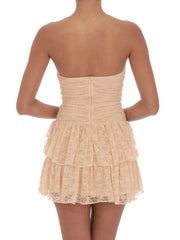 Cyflymder Elegant Off Shoulder Floral Print Maxi Dress with Ruffle Hem and Tie Waist for Women s Summer Beach Party Wear