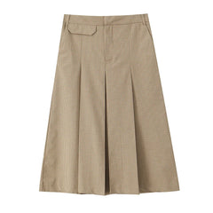 Cyflymder Fashionable Street Style Plaid Three-Piece Suit For Women European And American Style Women's Skirt Set