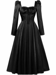 Cyflymder Spring Summer Women Dress Retro 1950s 60s Dress Female Pinup Rockabilly Sexy Party Dresses Vintage Tunic Vestidos Mujer