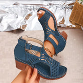 Cyflymder Women High Heels Sandals Summer Fashion Comfort Luxury Sandals Women Designer Outdoor Beach Shoes for Women Sandalias De Mujer