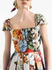 Cyflymder Women Summer Pin Up Casual Party Dress 2026 Short Sleeve Retro Robe 60s 50s Vintage Rockabilly 1960s 1950s Swing Dress Vestidos