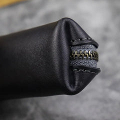 Cyflymder Leather Keychain Men Women Key Pouch Bag Holder Organizer Pouch Car Key Bag Coin Purse