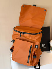 Cyflymder Korean Y2k Aesthetic Simple Backpack Casual All Match Fashion Schoolbags Vintage Preppy Trendy Chic Backpacks for Women Students