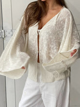 Cyflymder Women Loose Cardigan Solid Boat Neck Hook and Eye Long Sleeve Knitted Tops Casual Fall Clothes