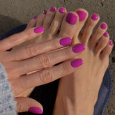 Cyflymder 48pcs False Nails set Square Fake Toeails Set Manicure Supplies Solid Color Summer Artificial Nail Patch False Toenail Tips