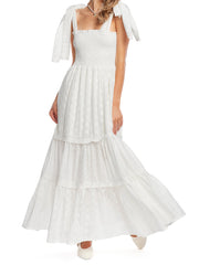 Cyflymder Women s Ruffle Sleeve Maxi Dress with V-Neckline and Floral Print Summer Boho Long Dress Beach Vacation Dress