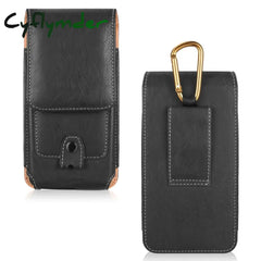Classical Pouch Leather Phone Case For Iphone 11Pro Max Xs 7 8 Waist Bag Magnetic Holster Belt Clip