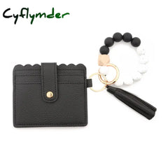 Cyflymder 1 Pc 8 Colors Fashion Women Bracelets Card Holder Leopard Female Business Case Wristband