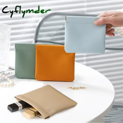 Cyflymder 1Pc Pu Earphone Coins Storage Bags Cosmetics Lipsticks Mouse Cable Holder Pouch Travel