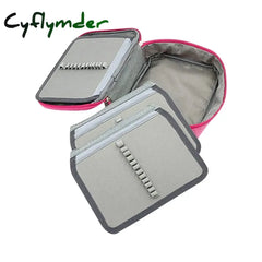 Cyflymder 1Pcs Multi-Function Pencil Bag 72 Slot Large Capacity Painting Pen Holder Storage Box