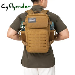 Cyflymder 25L Backpack Outdoor Bag for Fitness MOLLE Backpack GYM For Women/Men EDC Hiking Survival Rucksack Witch