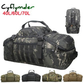 Cyflymder 40L 60L 70L Men Army Military Tactical Waterproof Backpack Molle Camping Backpacks Sports