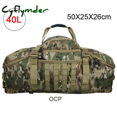 Cyflymder 40L 60L 70L Men Army Military Tactical Waterproof Backpack Molle Camping Backpacks Sports