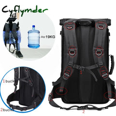 Cyflymder 50L Waterproof Travel Backpack Men Women Multifunction 17.3 Laptop Backpacks Male Outdoor