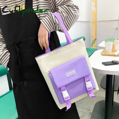 Cyflymder 5Pcs/Set Women Backpacks Kawaii Bookbags For Middle High School Teenager Students Bags