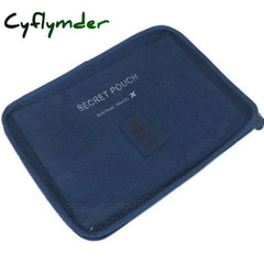 Cyflymder 6 Pcs Waterproof Travel Bags Clothes Luggage Organizer Cosmetics And Toiletries Storage