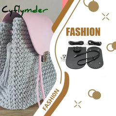 Cyflymder 7Pcs/Set Bag Diy Repair Kit Crochet Base Shoulder Strap Set Backpacks Making Wallets