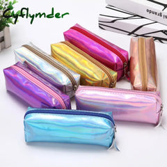 Cyflymder Back To School 1 Pcs Kawaii Pencil Case Laser Girl’s Heart Is Simple School Box