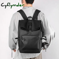 Cyflymder Back To School 17Inch Urban Men Business Backpack Fashion Rucksack High Quality Bagpack