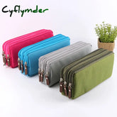 BACK TO SCHOOL 3 Zippers Pencil Case School Supplies Trousse Scolaire Korean Stationery Large Capacity Pencil Pouch Estuche Kalemlik Pencilcase