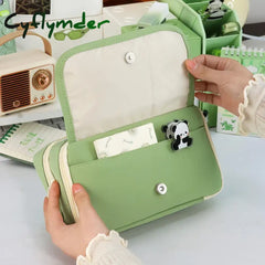 Cyflymder Back To School 9 Layers Pencil Case Trousse Pouch Transparent Piornik Large Capacity