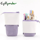 BACK TO SCHOOL Creative Retractable Pencil Case School Stationery Storage Bag Kawaii Solid Color Pen Case Cute Pen Holder Gifts for Kid Pen Bag