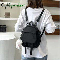 Cyflymder Back To School Fashion Kawaii Mini Backpack Women Shoulder Bag For Teenage Girls