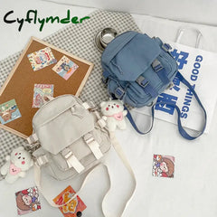 Cyflymder Back To School Fashion Kawaii Mini Backpack Women Shoulder Bag For Teenage Girls