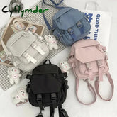 BACK TO SCHOOL Fashion Kawaii Mini Backpack Women Shoulder Bag for Teenage Girls Multi-Function Small Bagpack Ladies Travle School Backpacks