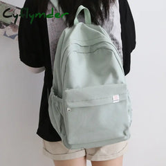 Cyflymder Back To School Female Department Plaid Backpacks For Women Waterproof School Backpack Bag