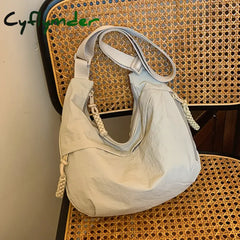 Cyflymder Back To School Korean Version Dumpling Bag New High-Quality Shoulder Large Capacity Tote
